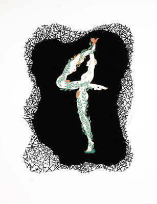 Эрте (Тыртов Роман Петрович). Numbers (Серия «Цифры» от 0 до 9) 